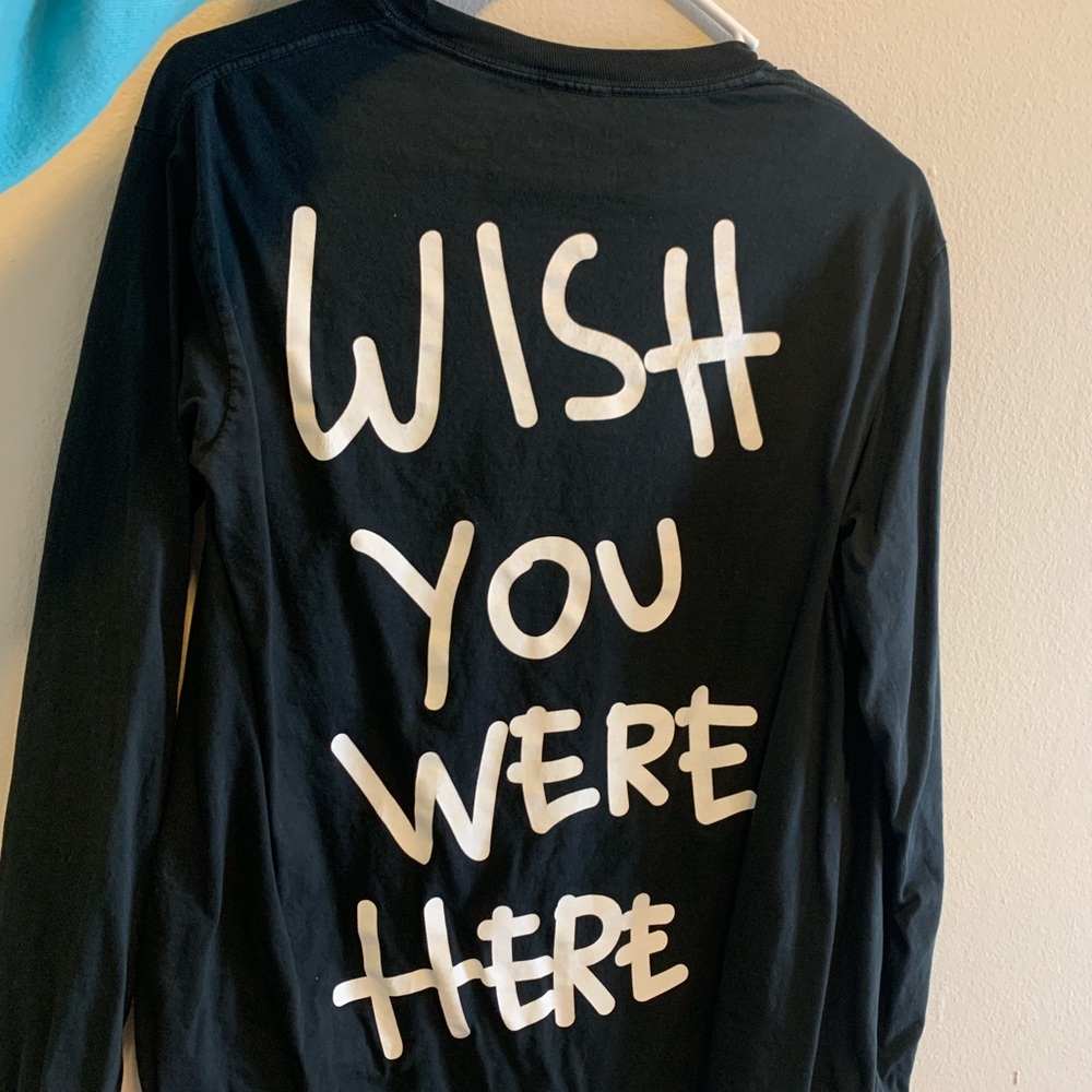 BLACK LONG SLEEVE AUTHENTIC ASTROWORLD SHIRT